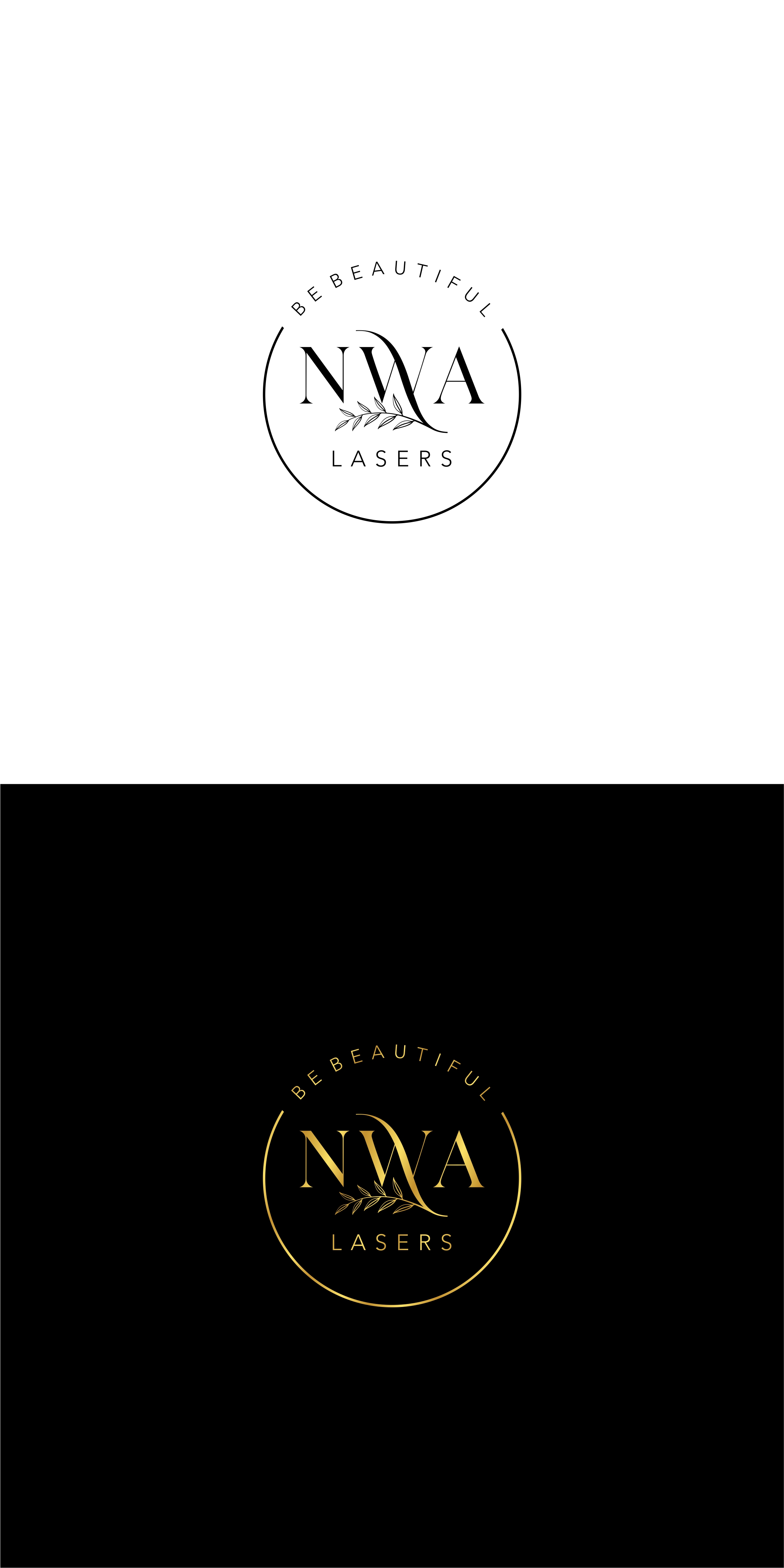 Logo Design by Atemolesky for NWA Lasers and Healthcare, LLC  | Design #29361804