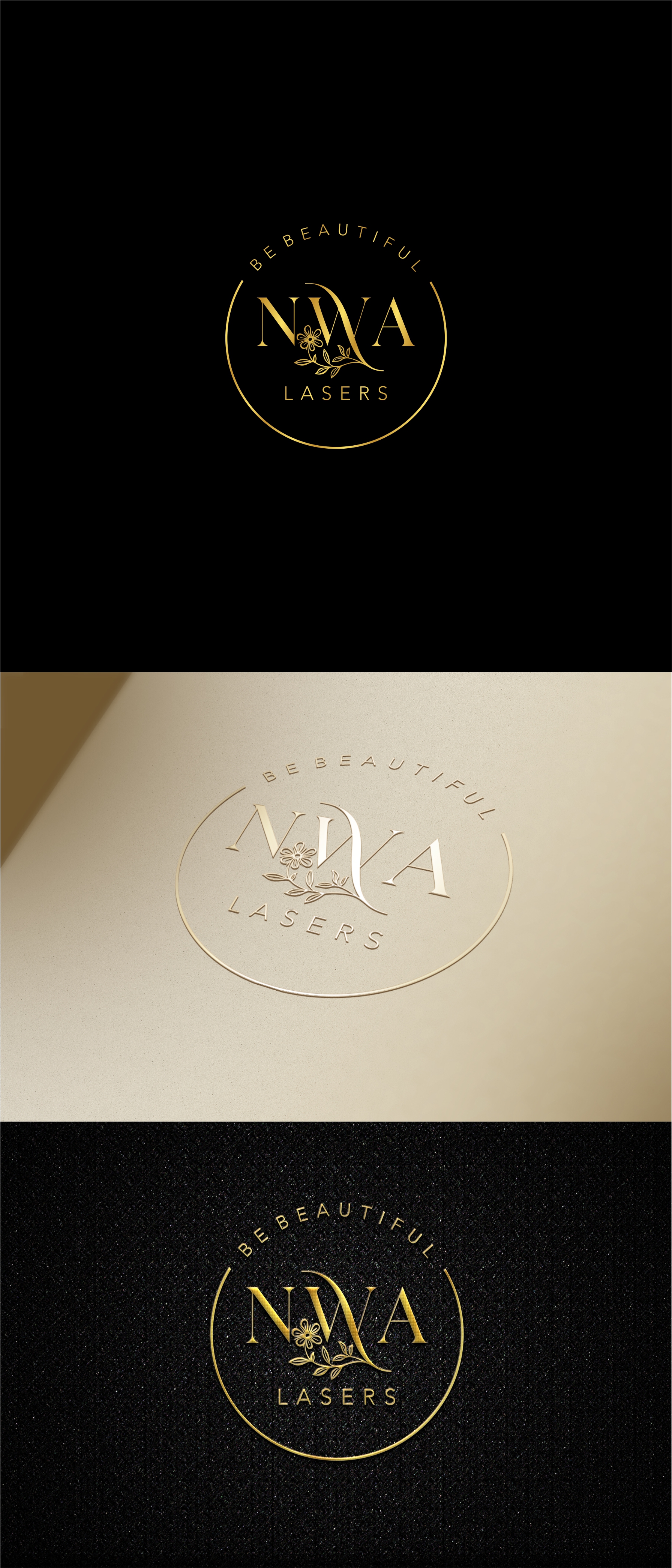 Logo Design by Atemolesky for NWA Lasers and Healthcare, LLC  | Design #29366446