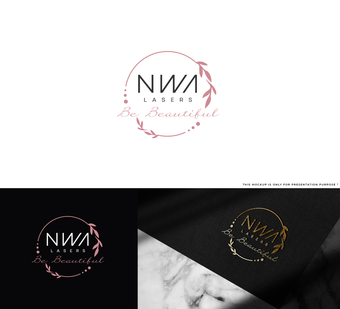 Logo Design by I designs for NWA Lasers and Healthcare, LLC  | Design #29366150