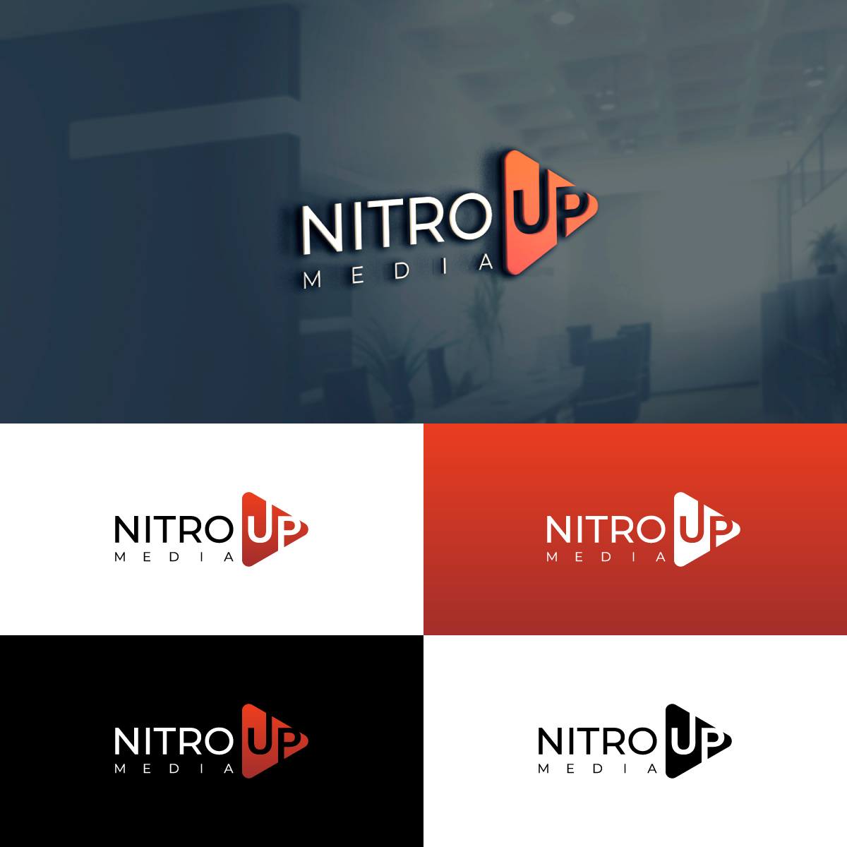 Design de Logo par Dodoo0 pour Nitro Up Media | Design #29364981