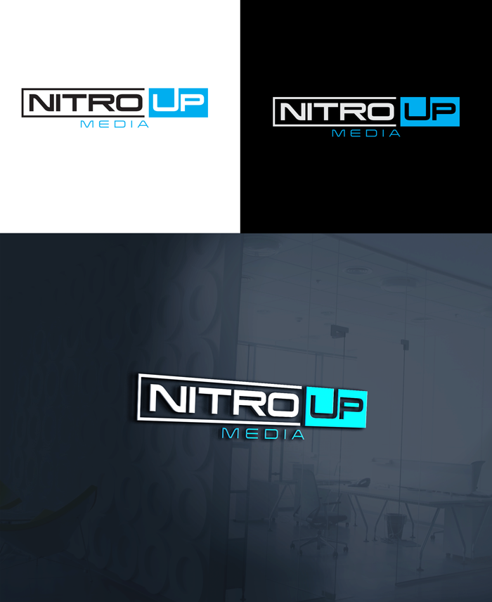 Logo Design by RA-bica for Nitro Up Media | Design #29370490