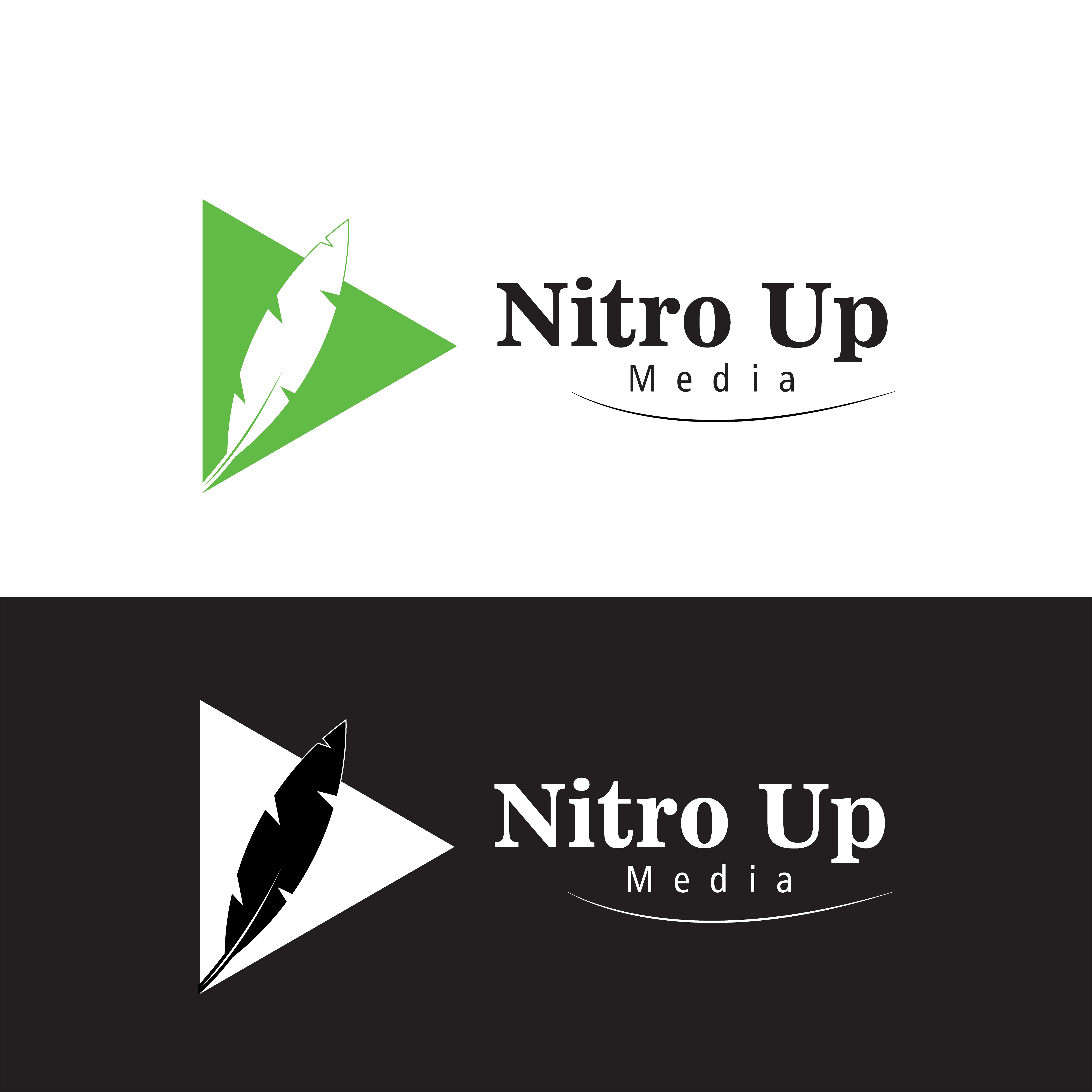 Logo Design by Manikandan M for Nitro Up Media | Design #29381147
