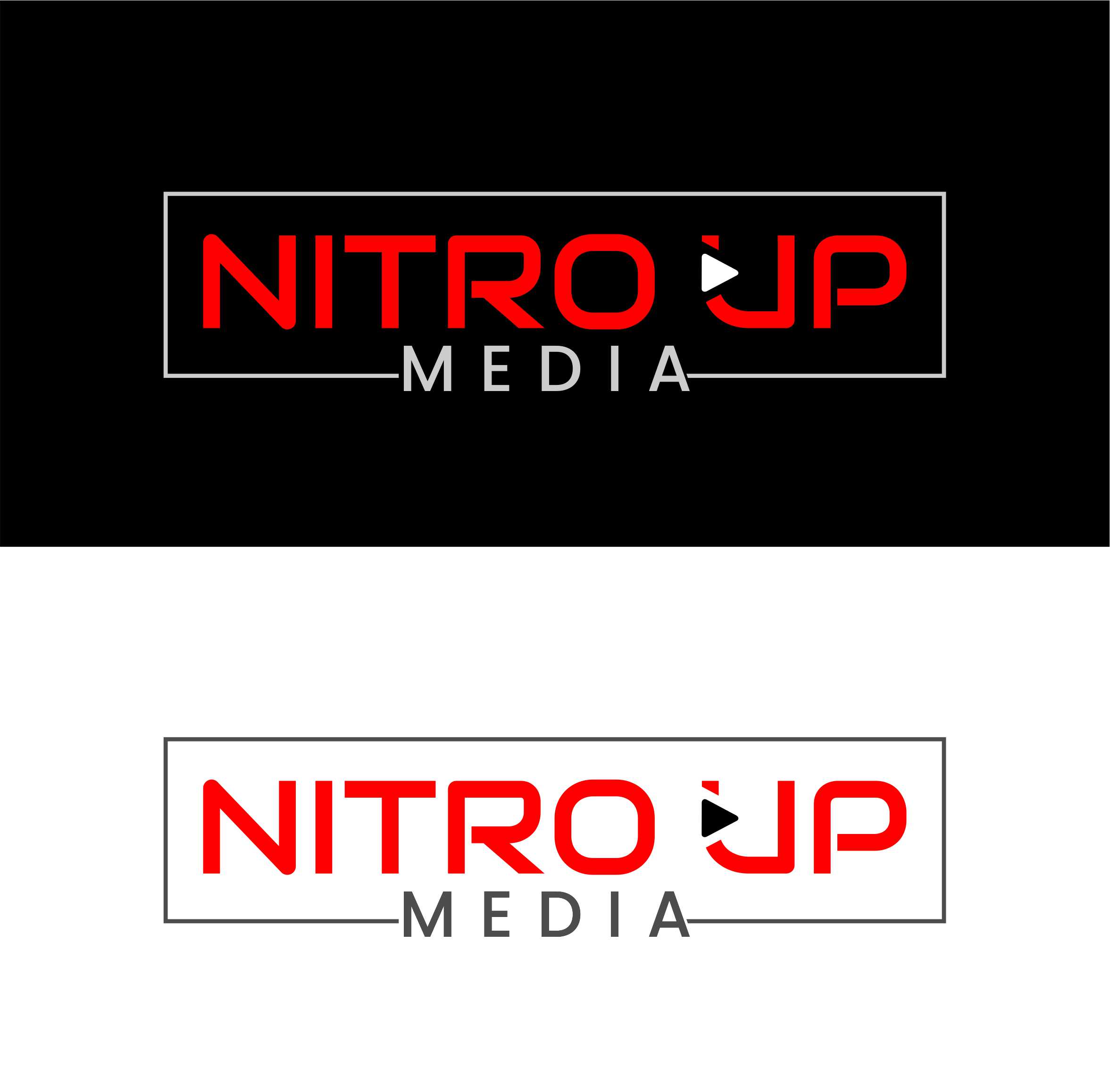 Logo Design by ubcreations11 for Nitro Up Media | Design #29397328