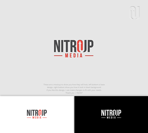 Logo-Design von Kejo87 für Nitro Up Media | Design: #29368514