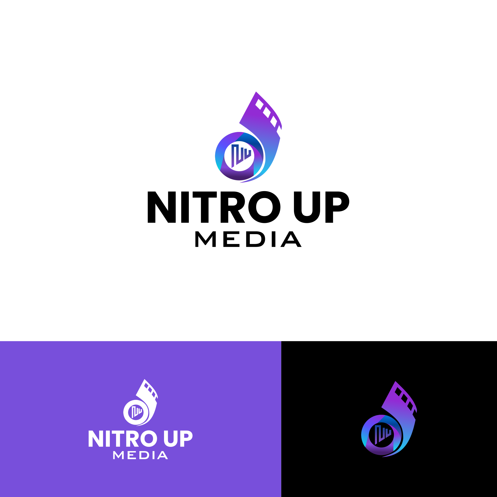 Logo-Design von alitjuara für Nitro Up Media | Design #29394654