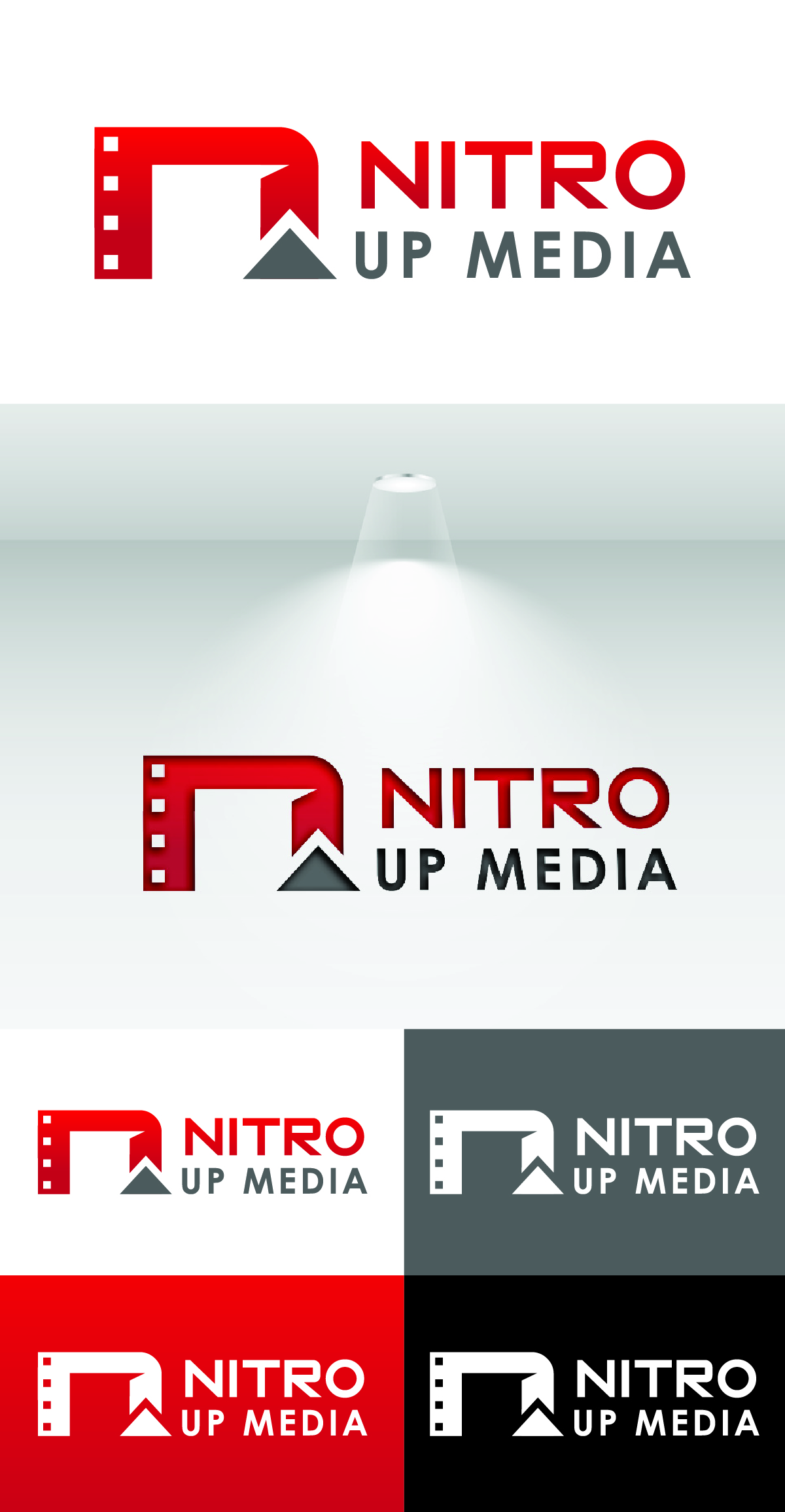 Logo Design by DesignLima for Nitro Up Media | Design #29362375