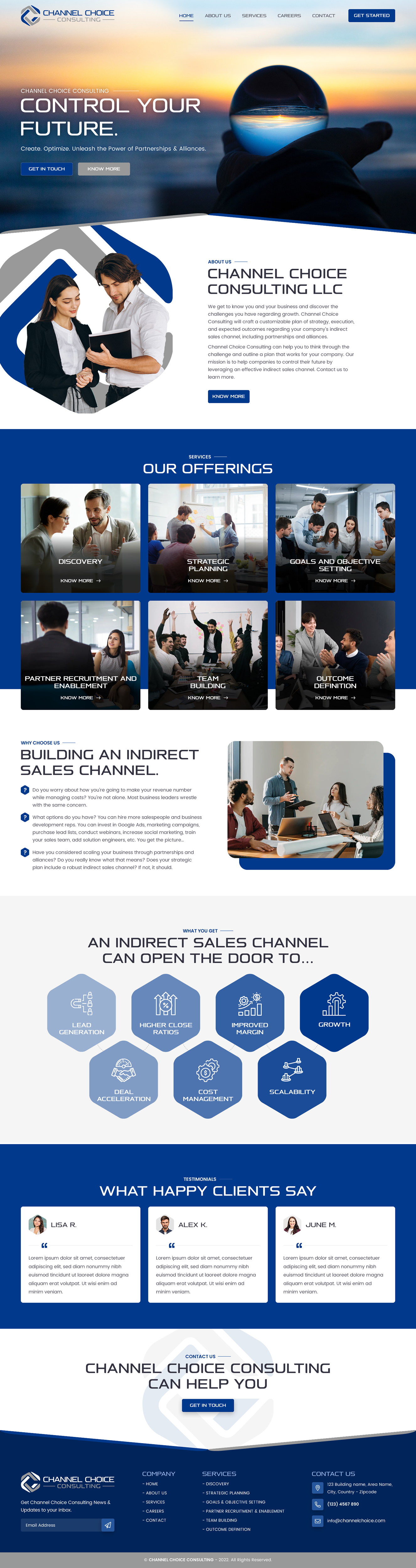 Wordpress Design by rightway for Channel Choice Consulting | Design #29372229