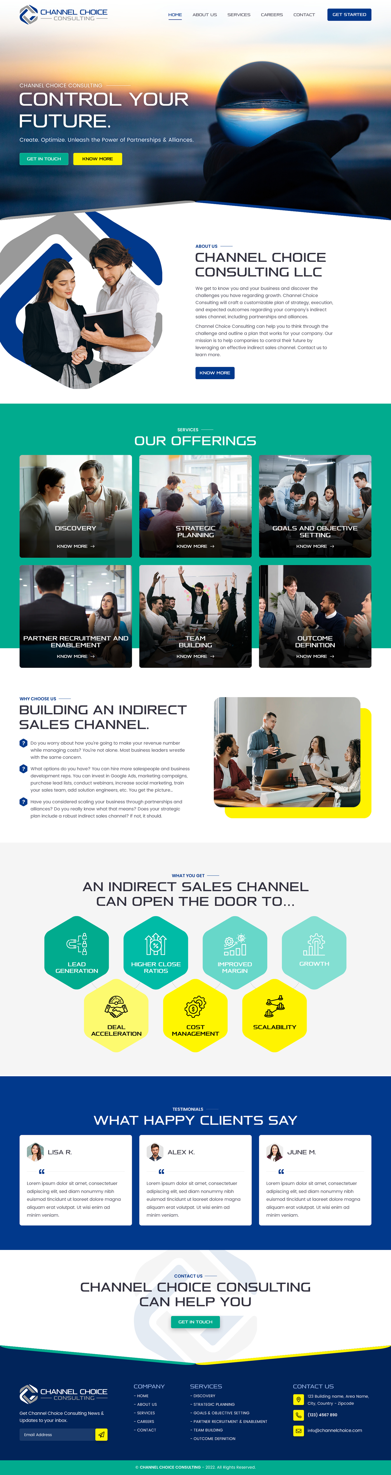 Wordpress Design by rightway for Channel Choice Consulting | Design #29377049