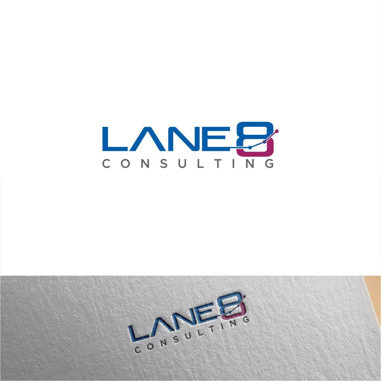 Logo Design by Arham Hidayat for Lane8 Consulting | Design #29380665