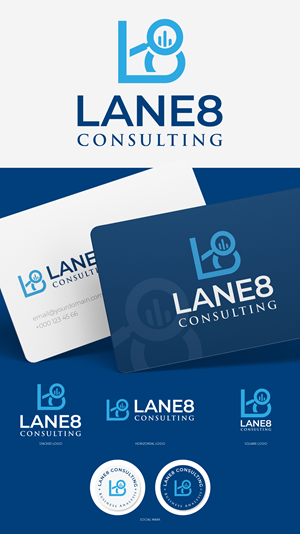 Logo Design by sez_inn for Lane8 Consulting | Design #29371292