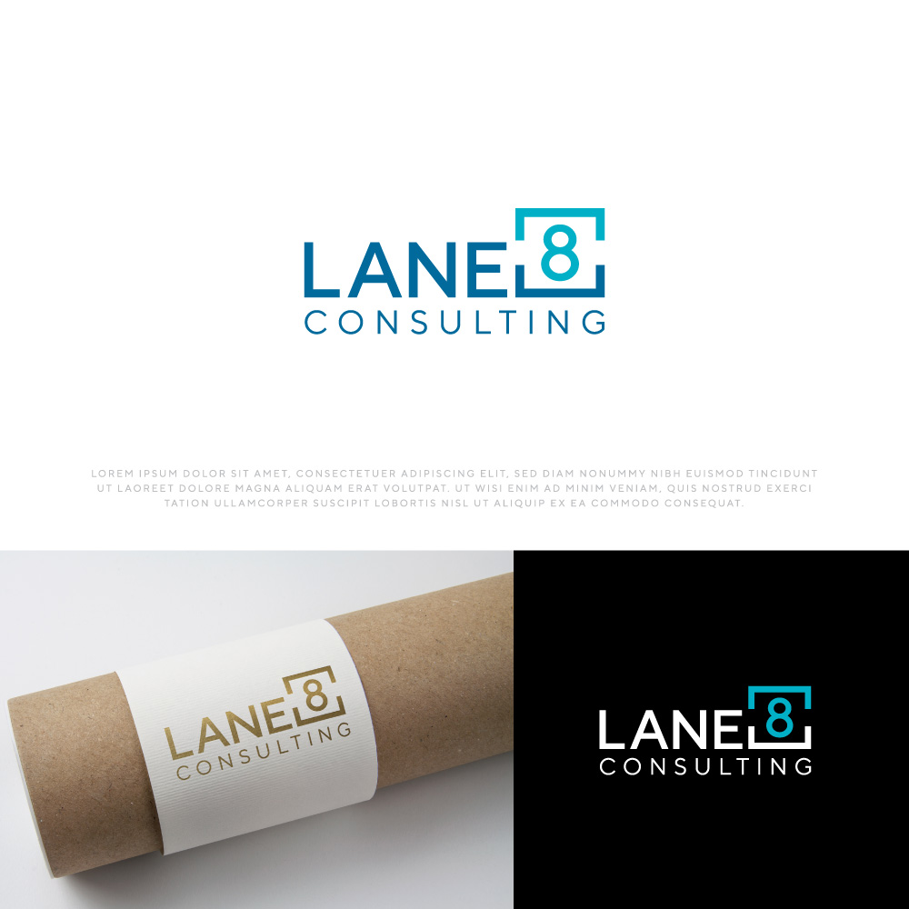 Logo Design by Amethystica for Lane8 Consulting | Design #29383947