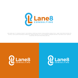 Logo Design by Ayub Zafar for Lane8 Consulting | Design: #29385874