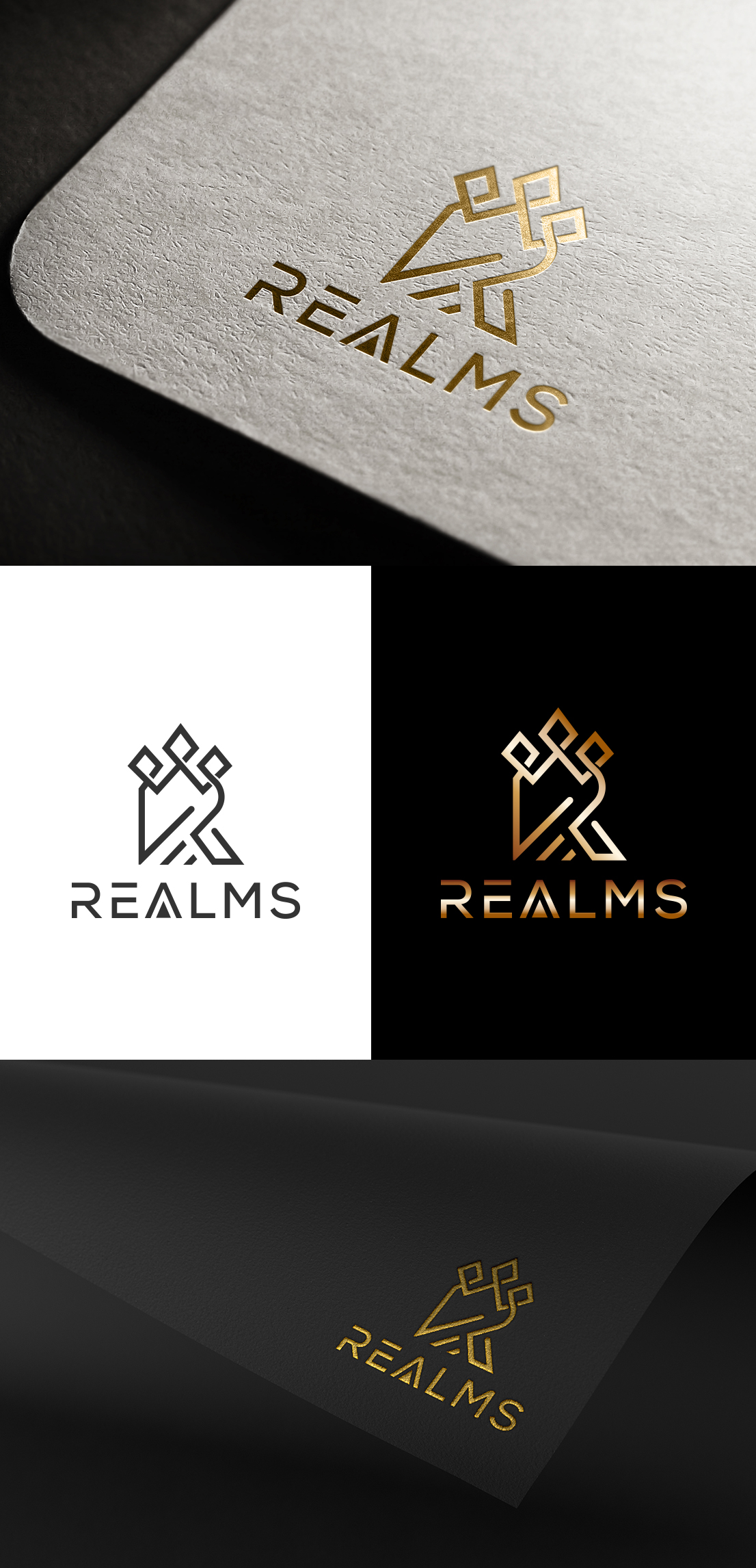 Logo Design by Sayma Fashion for Realms GmbH | Design #29365954