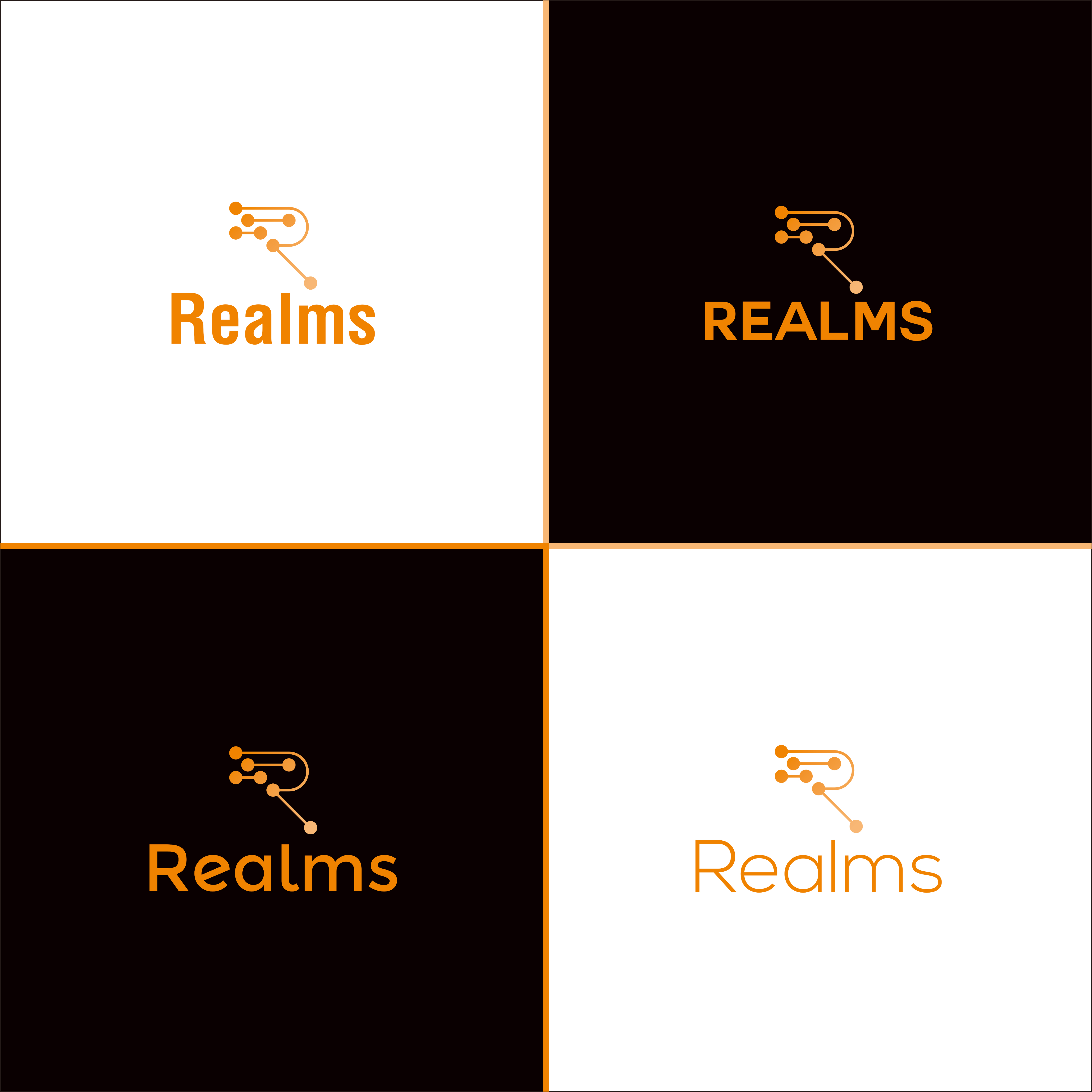 Logo Design by R O W E T for Realms GmbH | Design #29366669