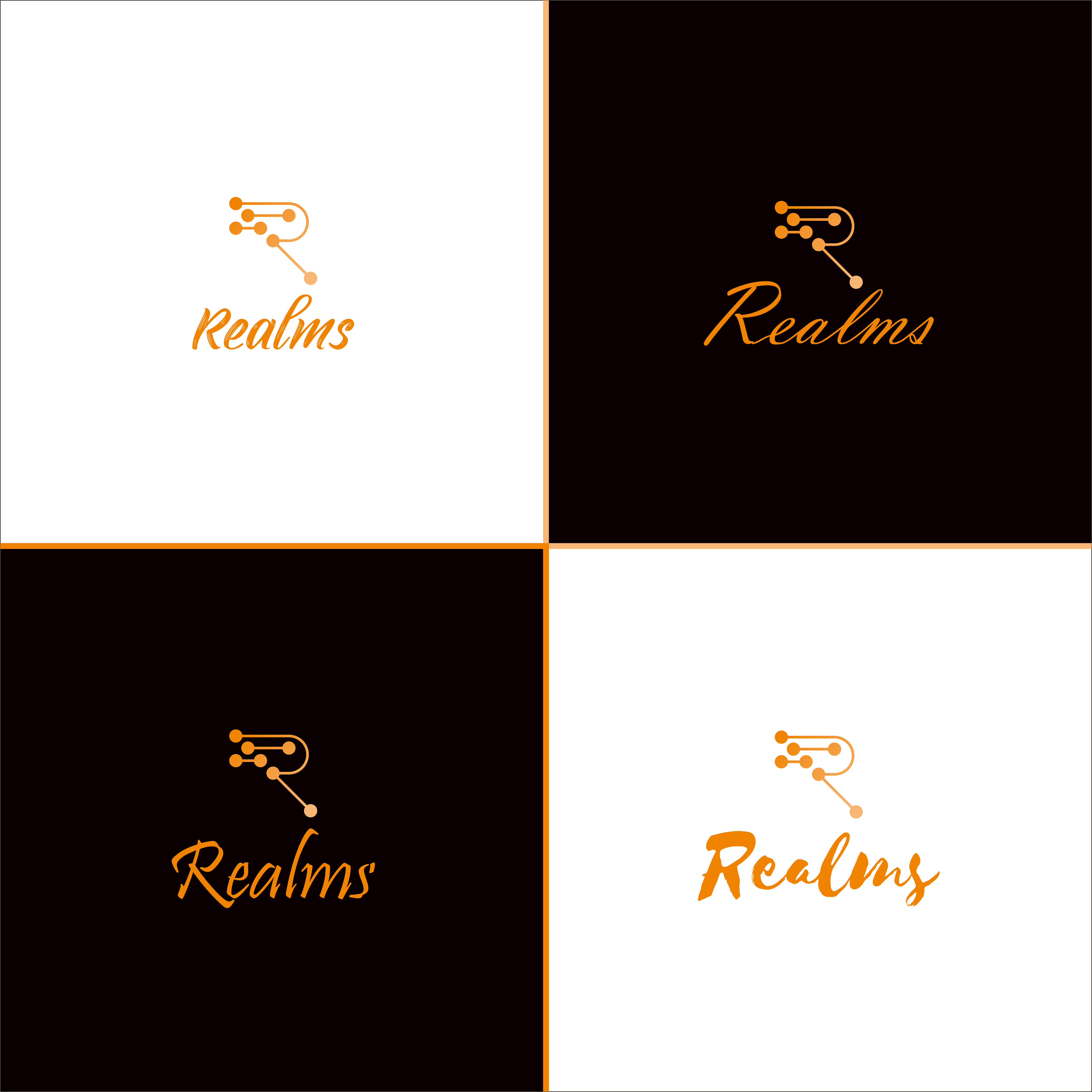 Logo Design by R O W E T for Realms GmbH | Design #29367684