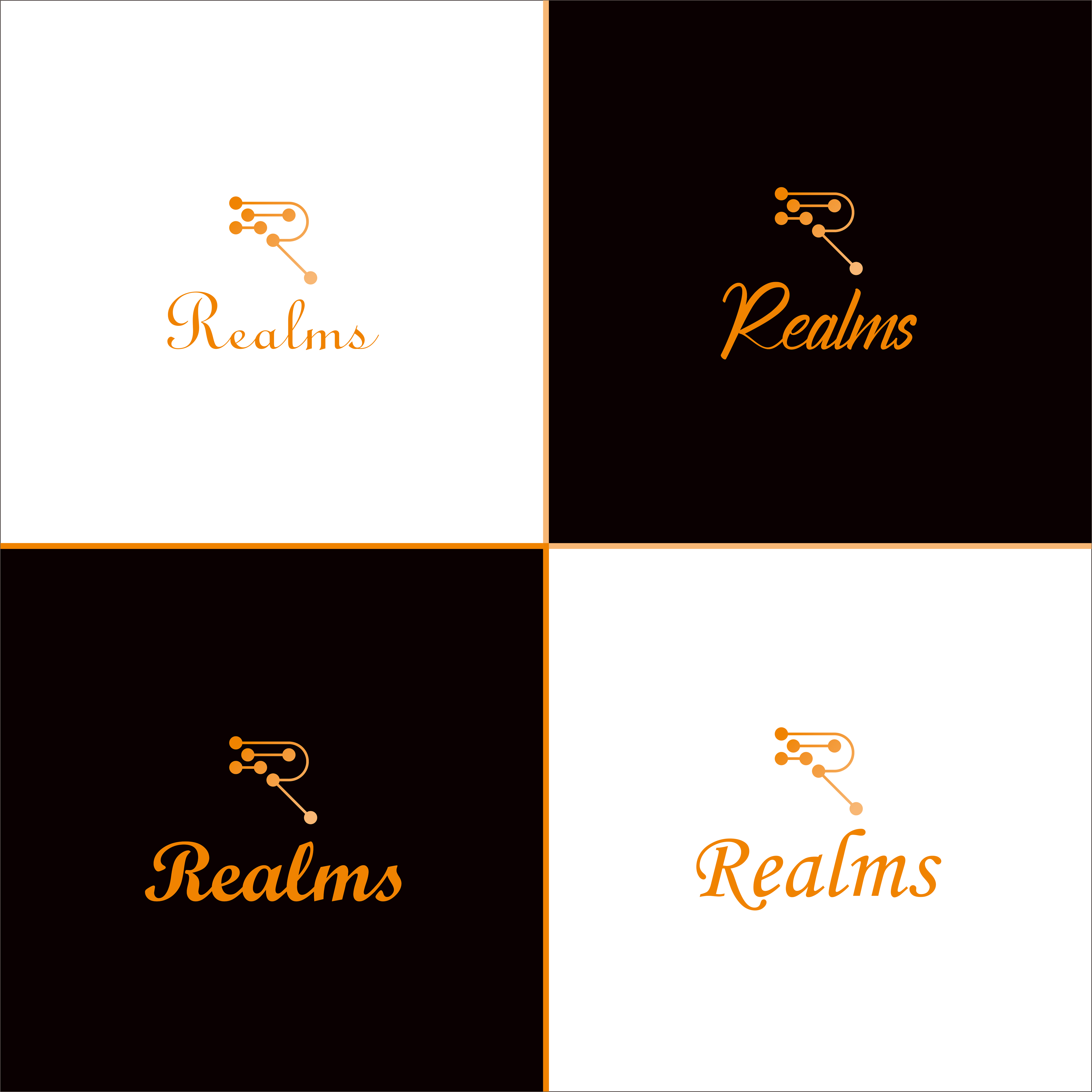 Logo Design by R O W E T for Realms GmbH | Design #29367686