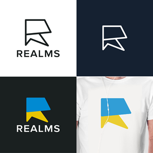 Logo Design by 4tech services for Realms GmbH | Design: #29364067