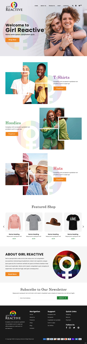 Web Design by pb for this project | Design: #29397252