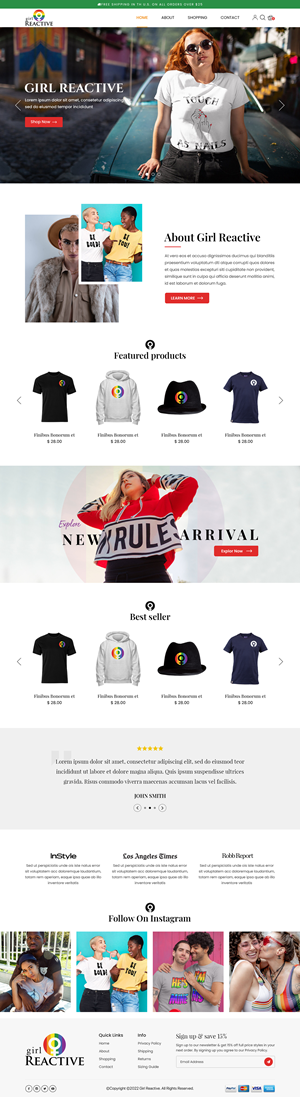 Web Design by Titan Eagle for this project | Design: #29373853