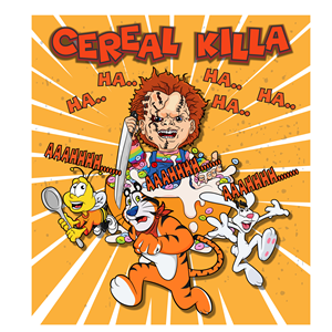 Breakfast “Cereal  Killa” Tshirt Design | T-shirt Design by AndySuseno