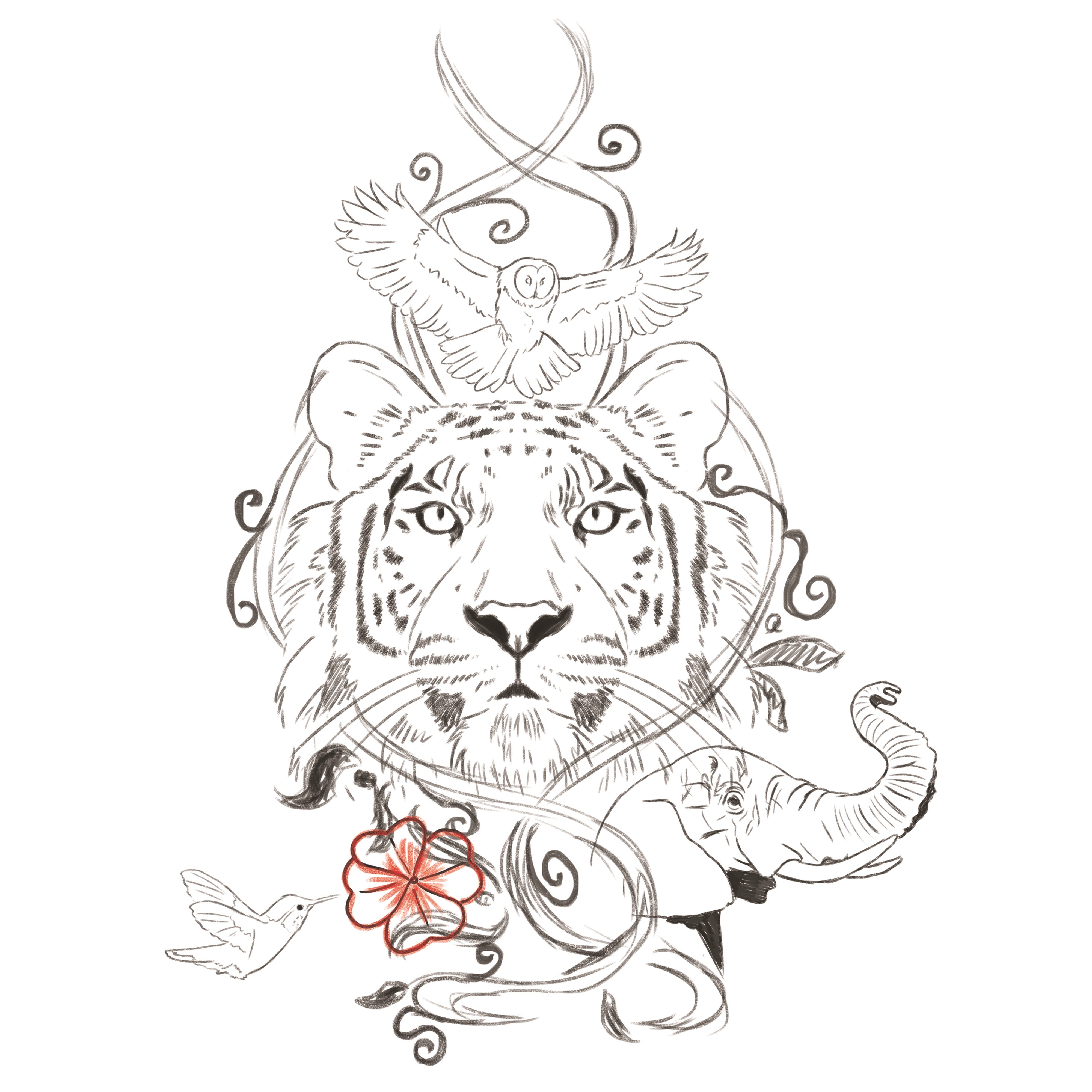 Diseño de Tatuaje por Alexandra Scutaru para este proyecto | Diseño #29373364