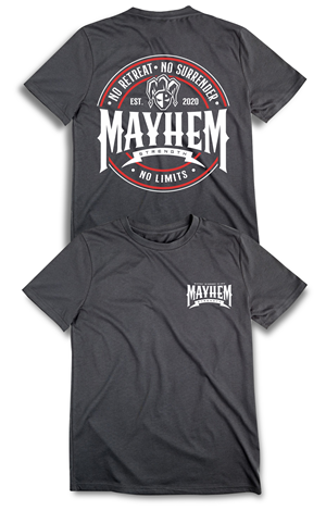 Design de T-shirt par guruntool pour Mayhem Strength LLC | Design : #29366529