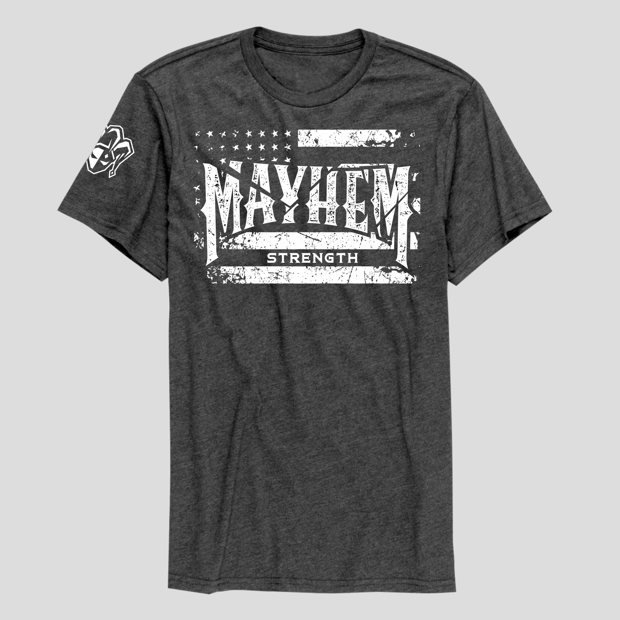 T-shirt Design by guruntool for Mayhem Strength LLC | Design #29367912