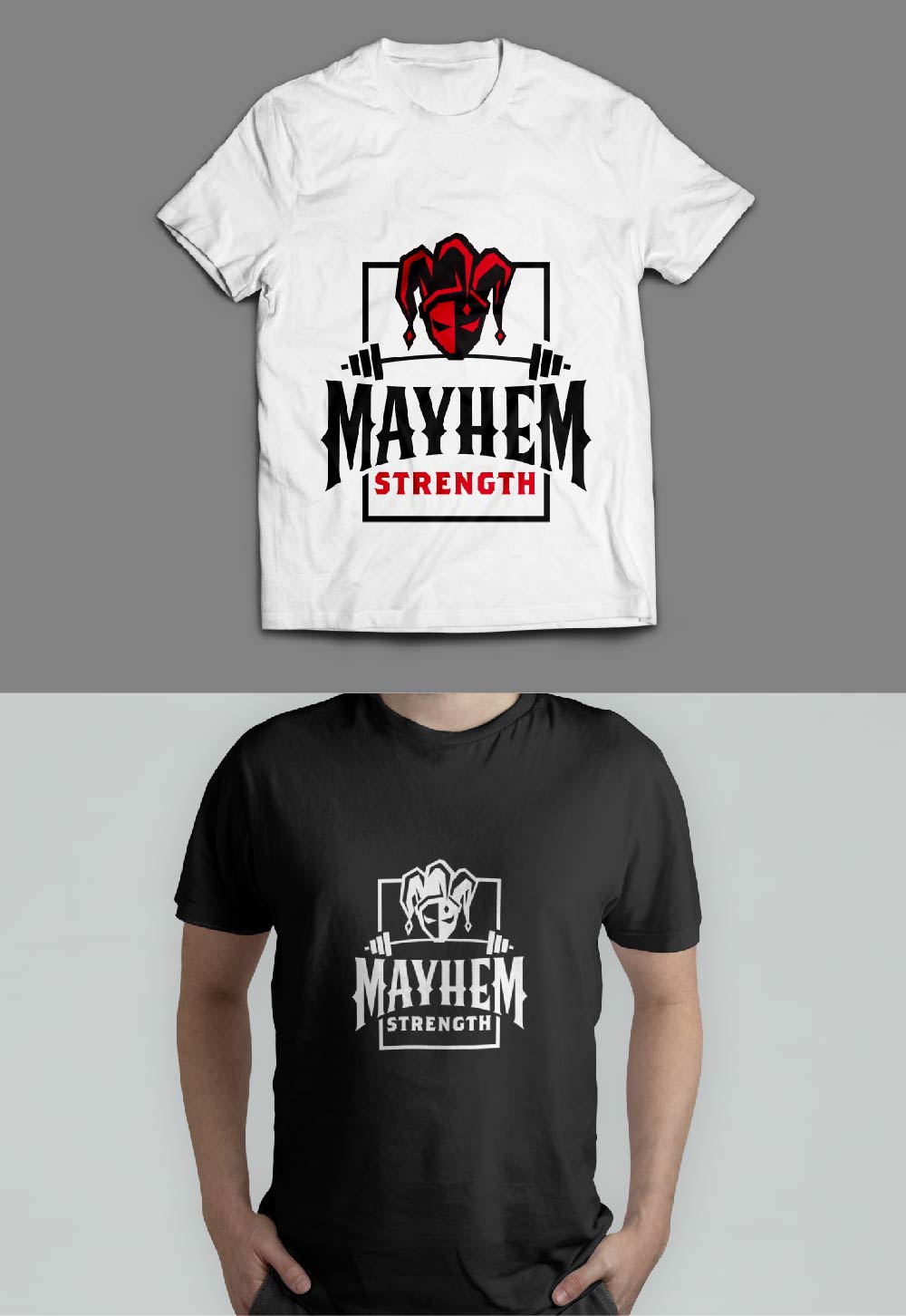 T-Shirt-Design von Arindam.Design für Mayhem Strength LLC | Design #29365949