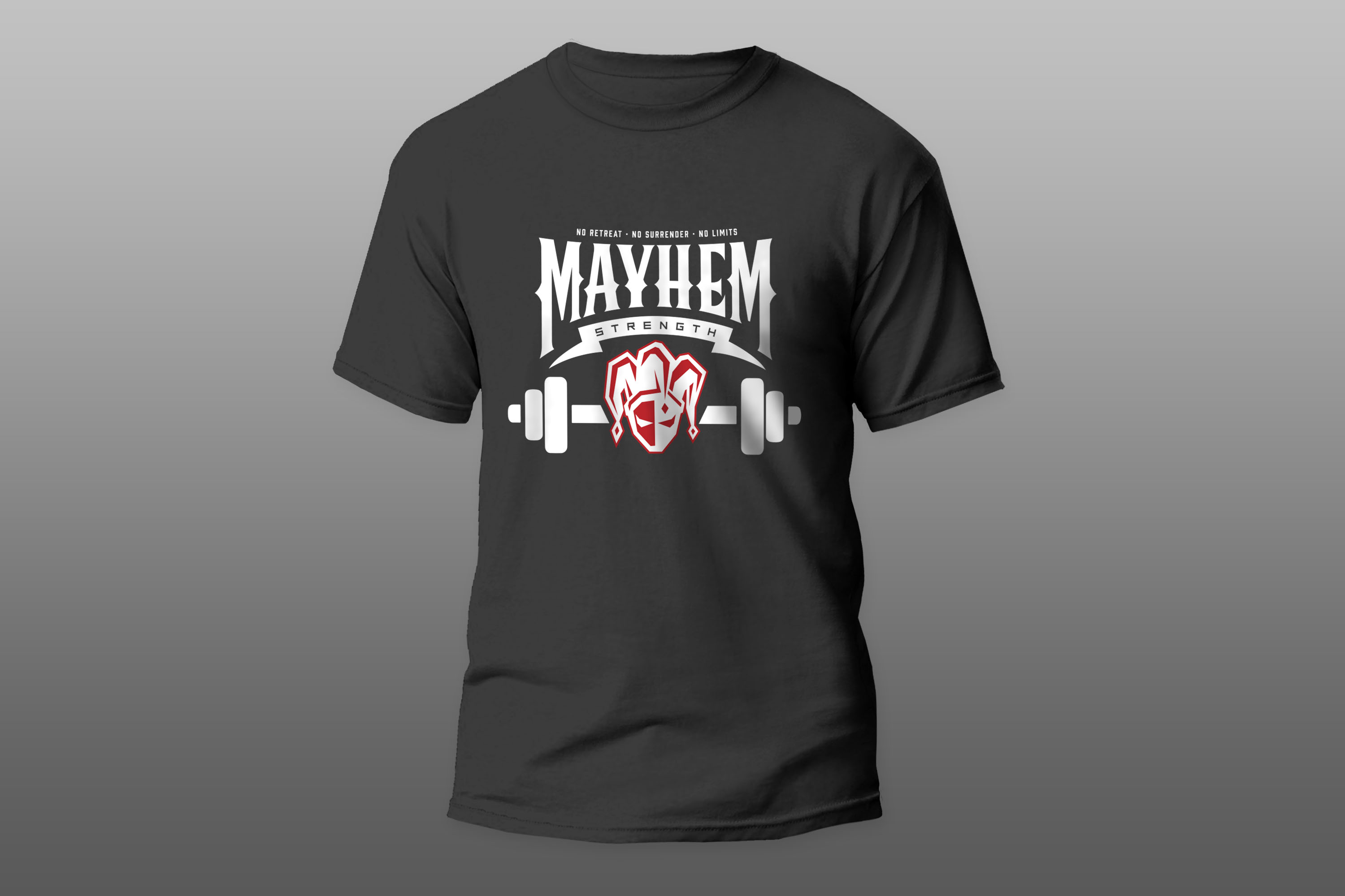 T-shirt Design by Rupok 3 for Mayhem Strength LLC | Design #29366009