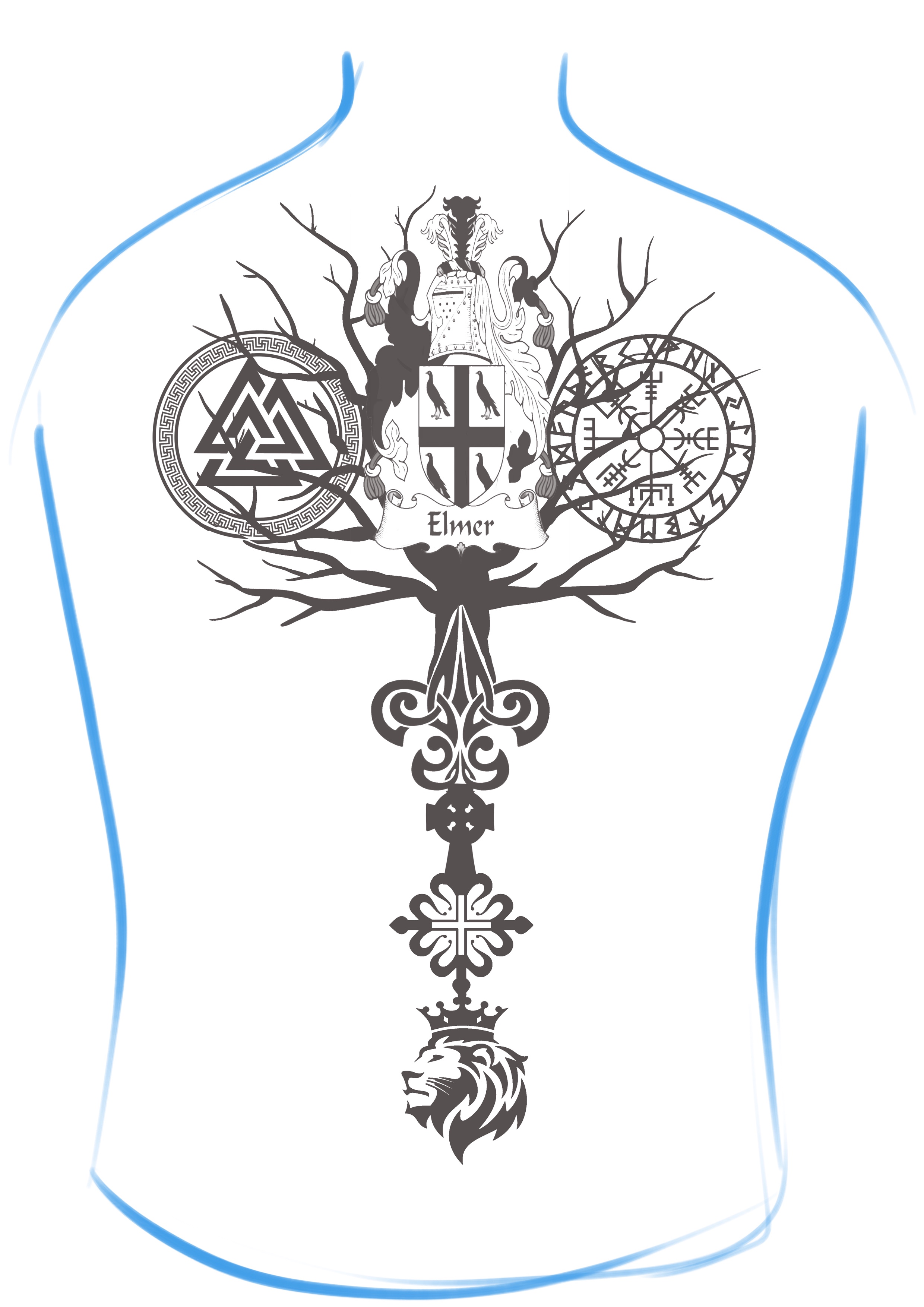 Diseño de Tatuaje por Omelas para este proyecto | Diseño #29404090
