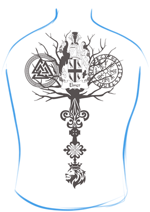 Diseño de Tatuaje por Omelas para este proyecto | Diseño: #29404090
