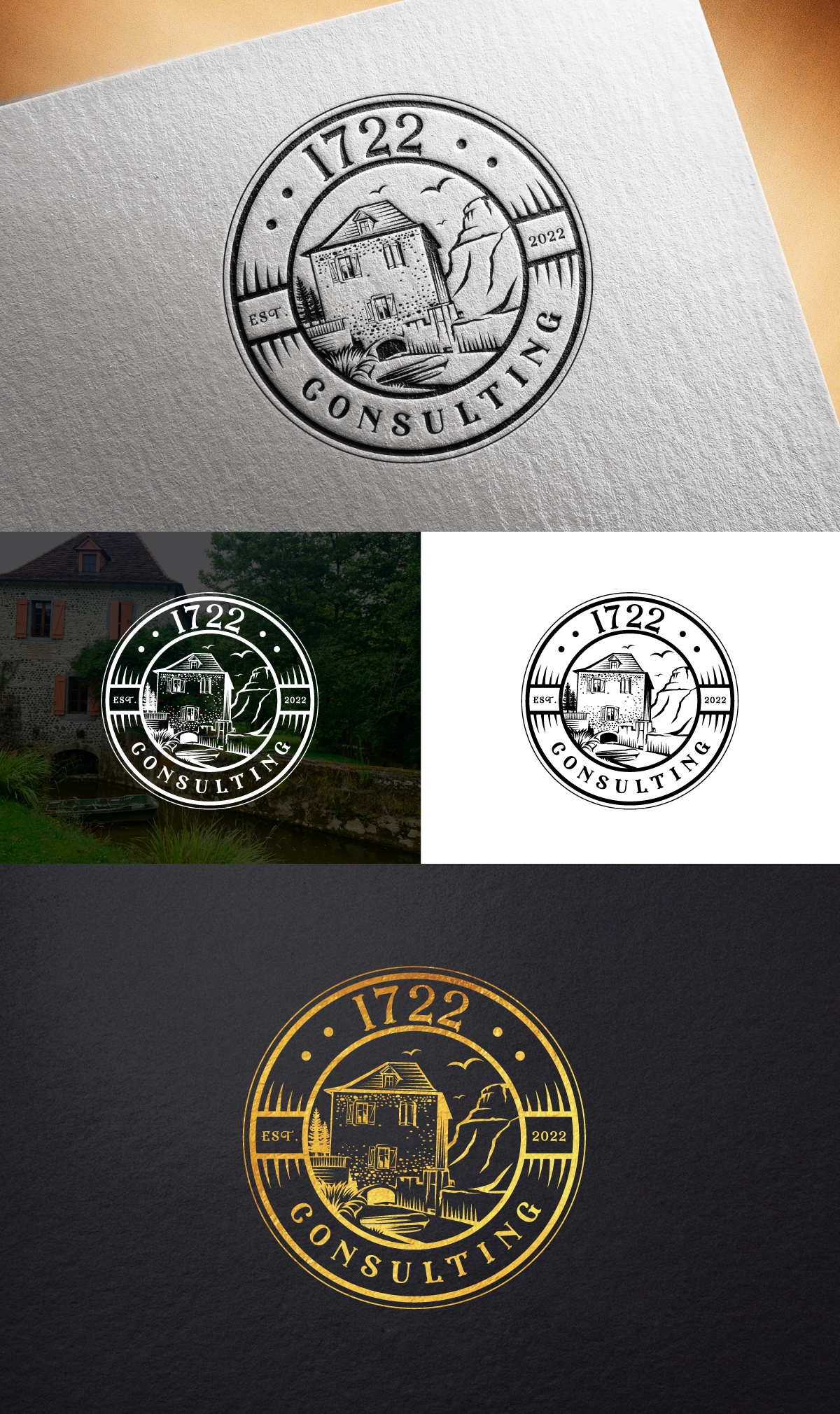 Logo-Design von step forward 2 für 1722Consulting | Design #29370055