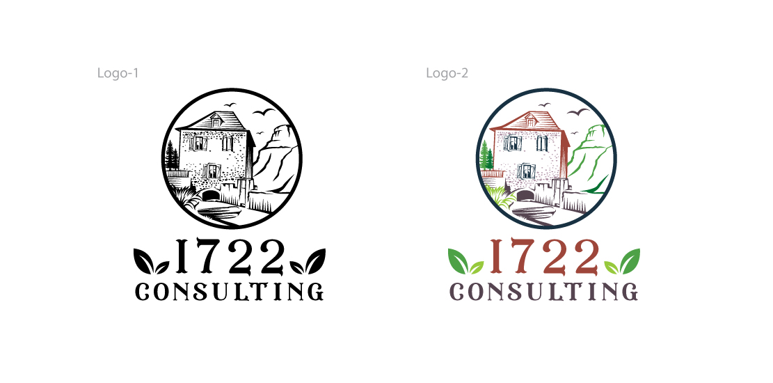 Logo Design by step forward 2 for 1722Consulting | Design #29372874