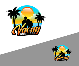 Vacay Buddies | Logo Design by Paint-Tools