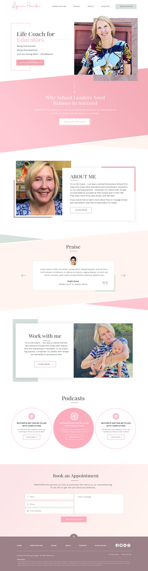 Diseño Web por Blue Sparrow para este proyecto | Diseño: #29373831