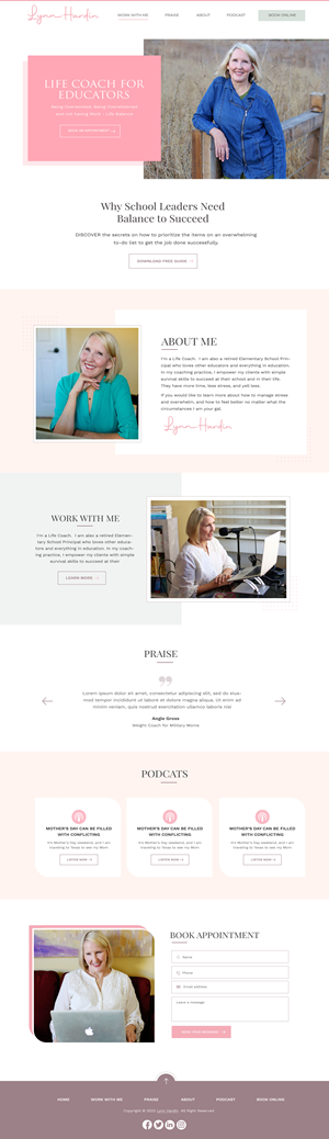 Web Design by Blue Sparrow for this project | Design: #29379292