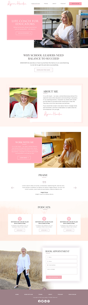 Web Design by Blue Sparrow for this project | Design: #29379294