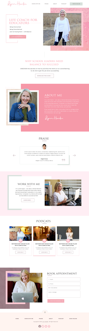 Web Design by Blue Sparrow for this project | Design: #29379299