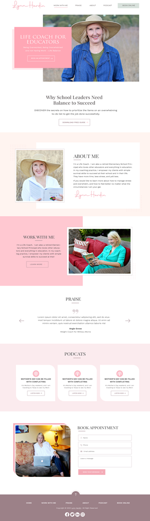 Web Design by Blue Sparrow for this project | Design: #29379301