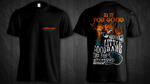 The Quilcene Food Bank, grooviest food bank this side of the Mississippi | T-shirt Design by Jonya
