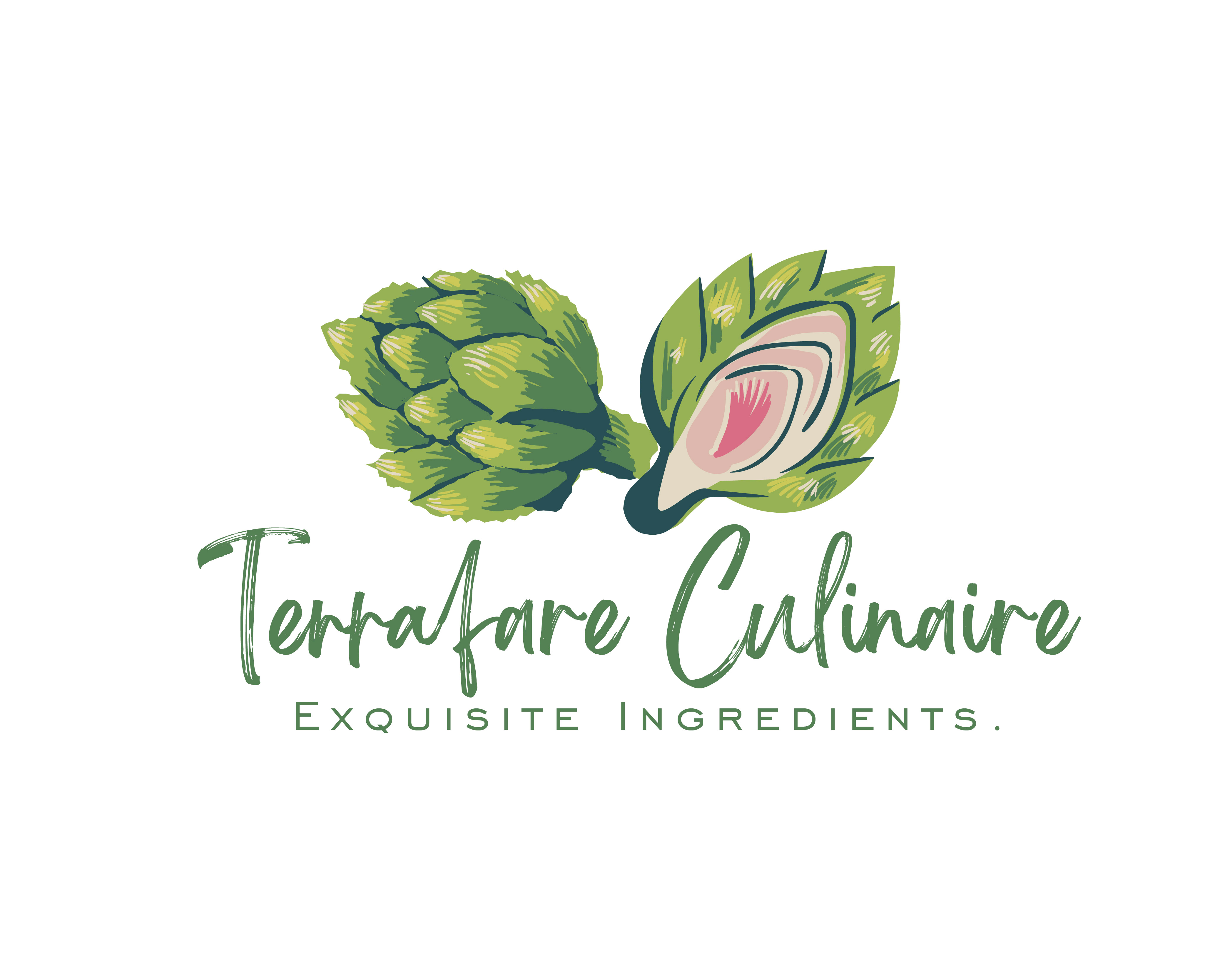 Elegant, Serious, Specialty Food Distributor Logo Design for Terrafare Culinaire by