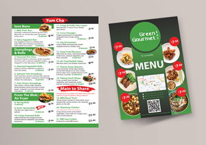 Menu Design by Impressive Sol