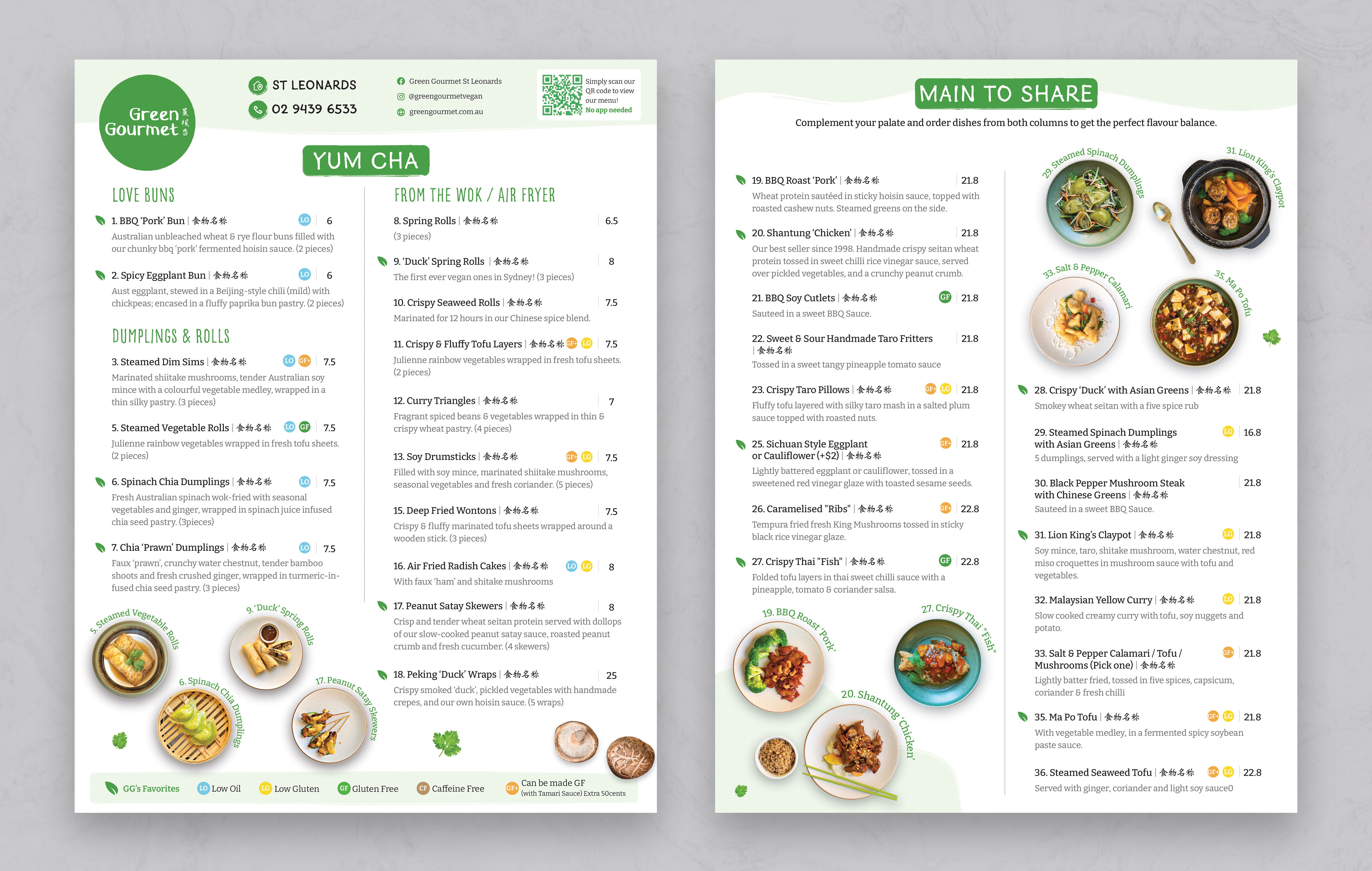 Menu Design by sun_design for this project | Design #29503454