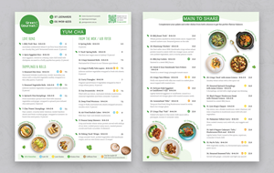 Menu Design by sun_design