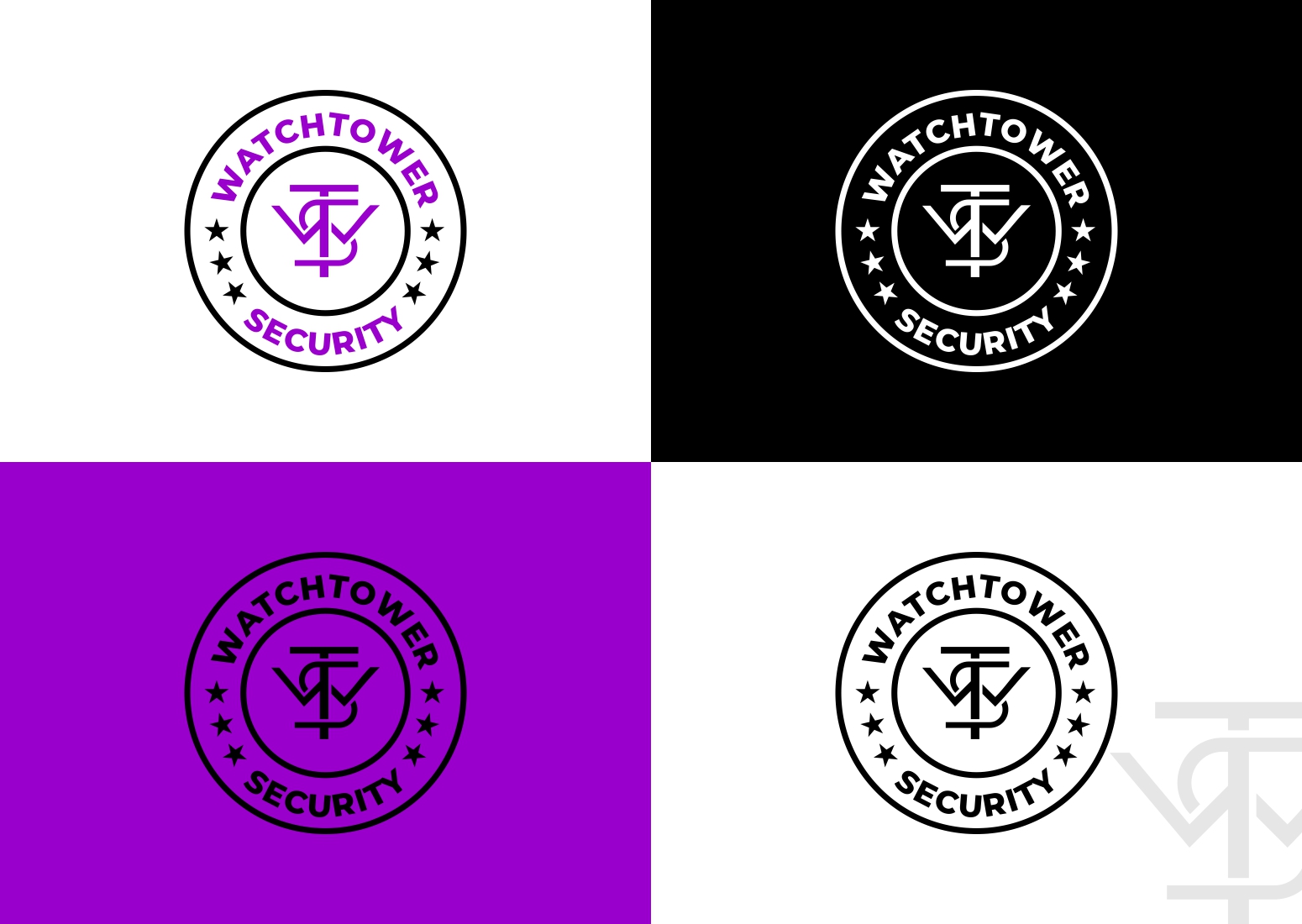 Logo Design by Naeem imran for Watchtower Security | Design #29411756