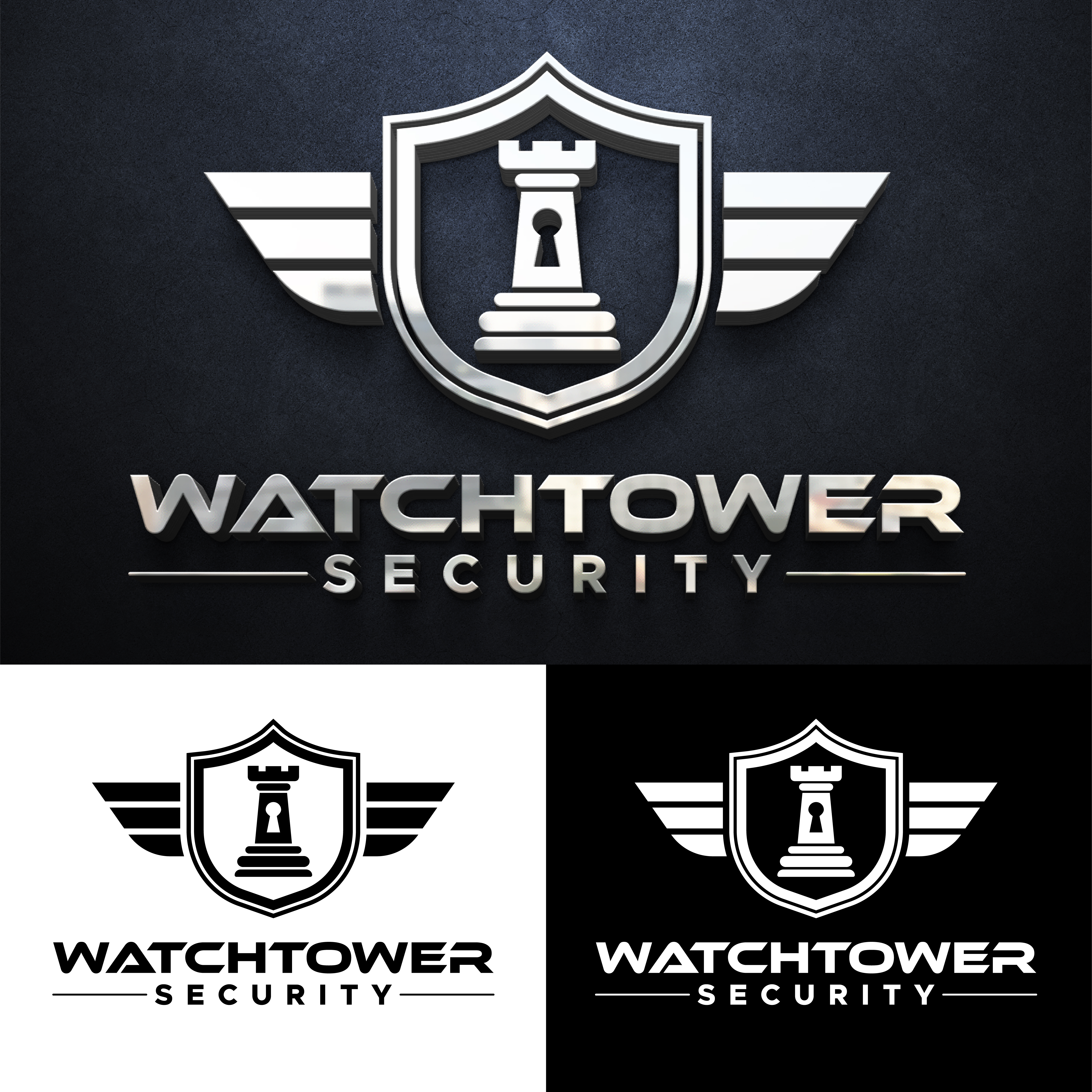 Logo Design by ARTchemist for Watchtower Security | Design #29373344