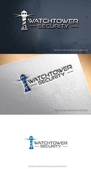Logo Design by graphicevolution for Watchtower Security | Design: #29373342