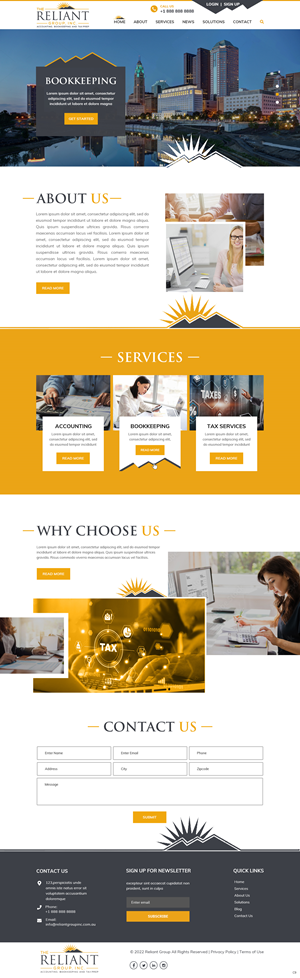 Web Design by pb for this project | Design: #29379619