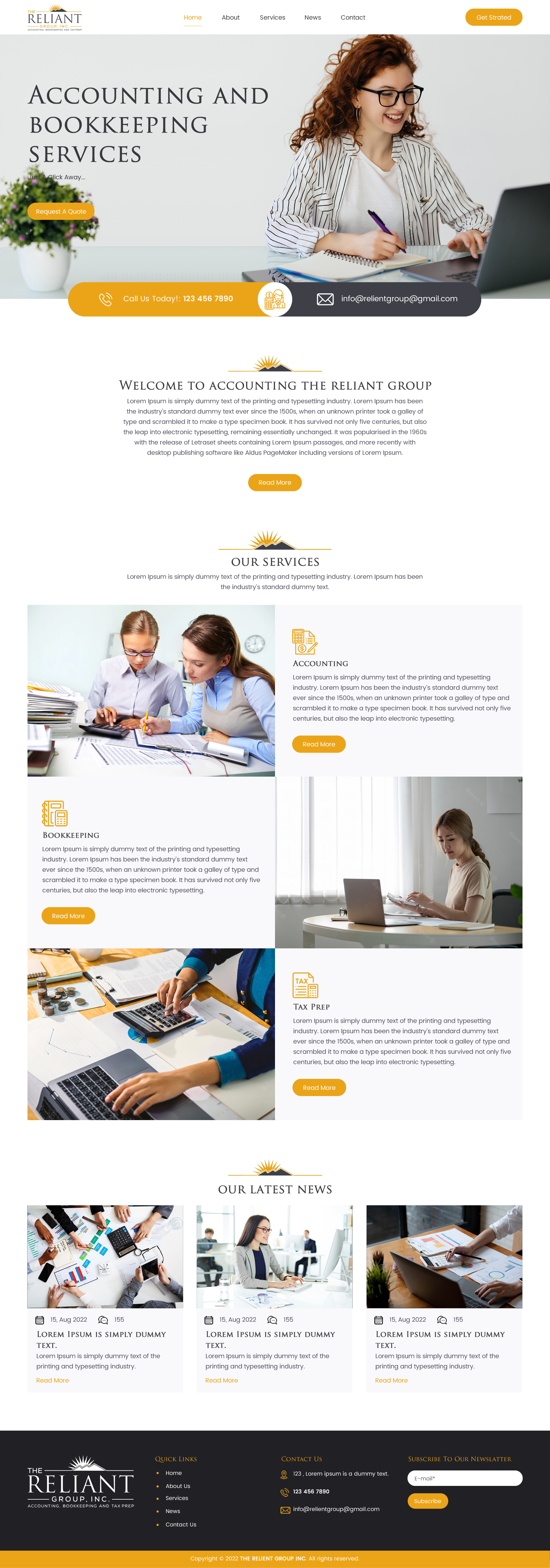 Web Design by rightway for this project | Design #29384347