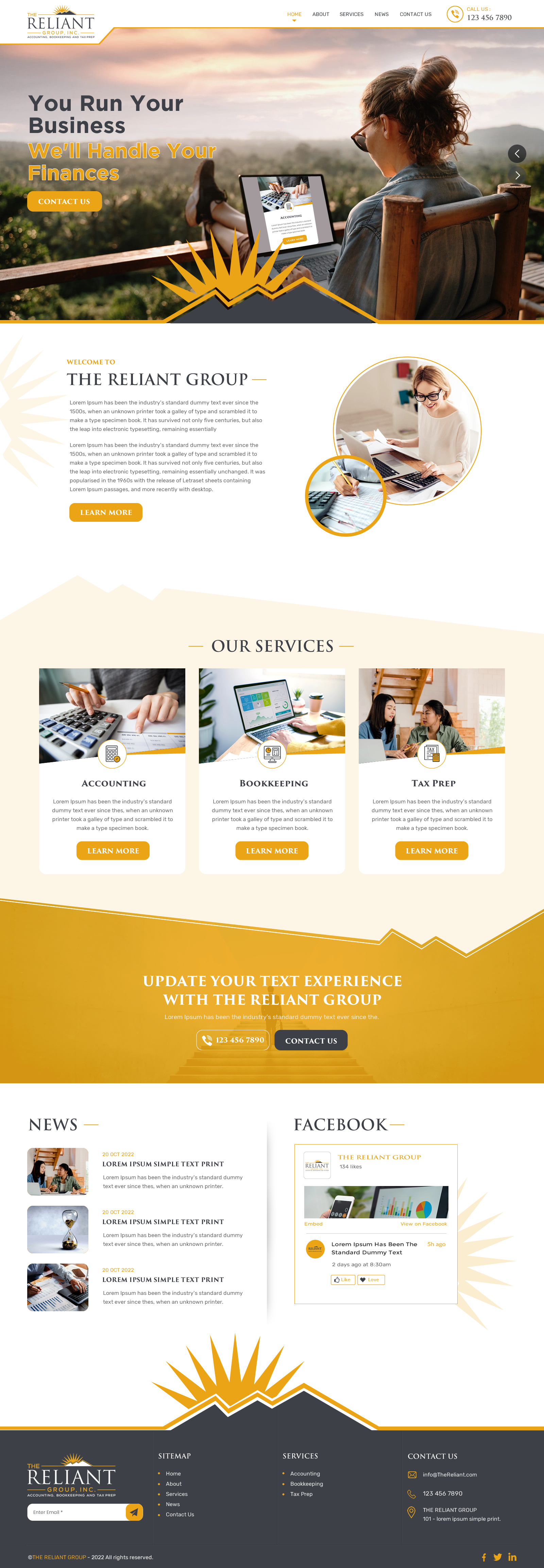 Web Design by rightway for this project | Design #29390681